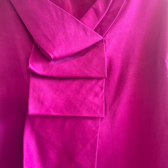 Sassy Sleeveless Magenta-color Top - Picture 3 of 10